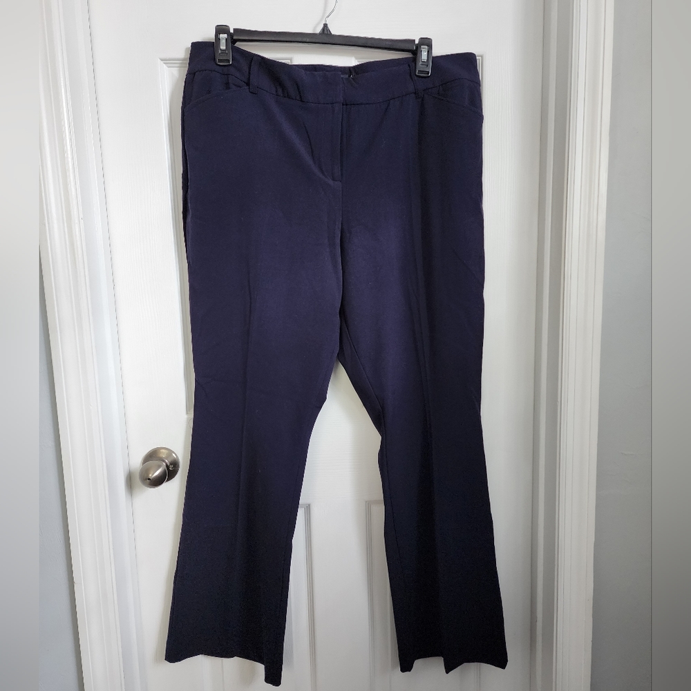 NWT New York & Co. Navy Bootcut Pant